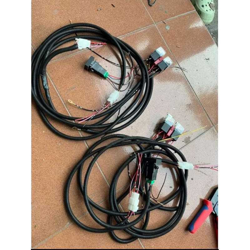 kabel foglamp brio mobilio E / S upgrade biled foglamp relay projecktor custom passbeem