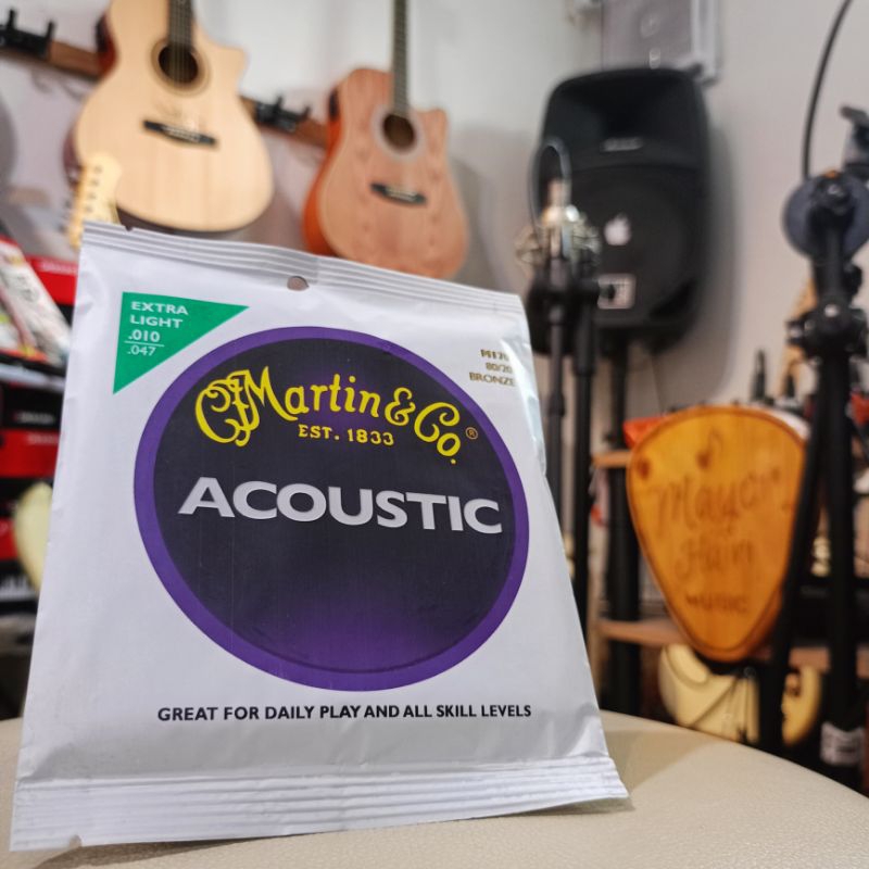 Senar Gitar Akustik Martin & co ukuran 010