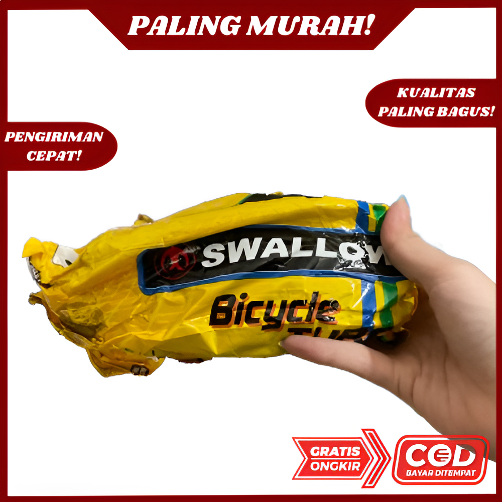 Ban Dalam Sepeda Ukuran 26 x 1 3/8 Swallow Jengki CTB Balap Pentil Motor AV | High Quality