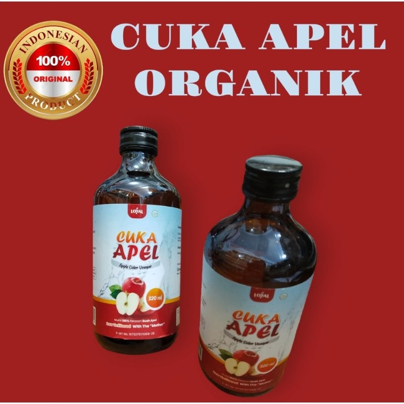 

CUKA APEL ORGANIK 320 ml