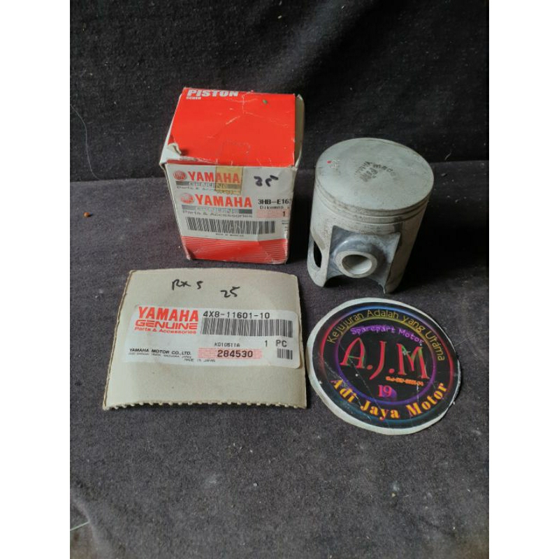 Piston Ring Seher RXS RX SPECIAL YT115 Os Oversize 25 Original Yamaha