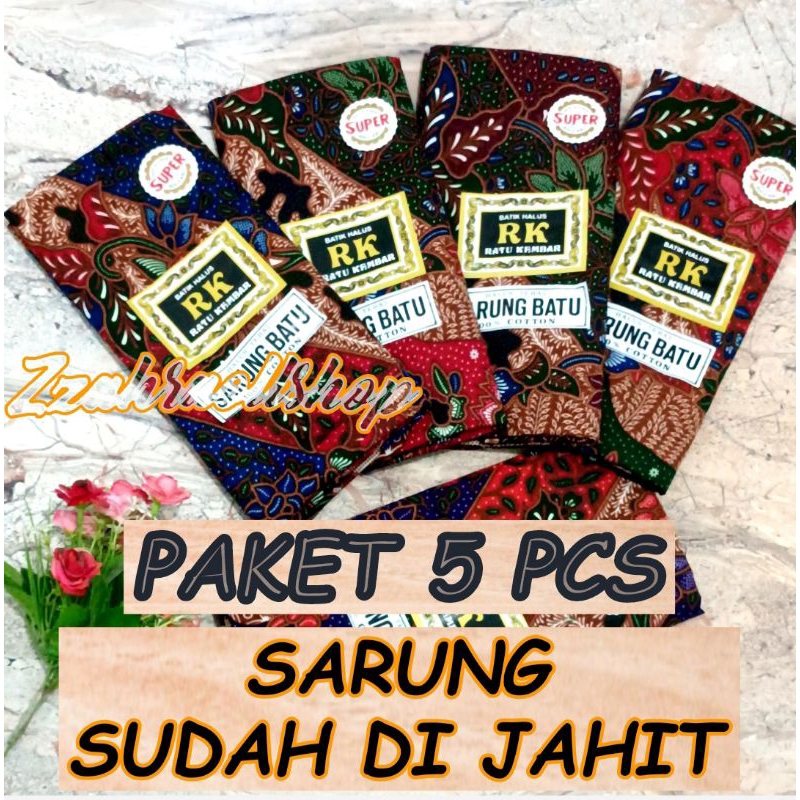 PAKET 5 BIJI KAIN SARUNG MELAHIRKAN , Sarung Batik Wanita Kain Sarung Wanita Sarung Melahirkan