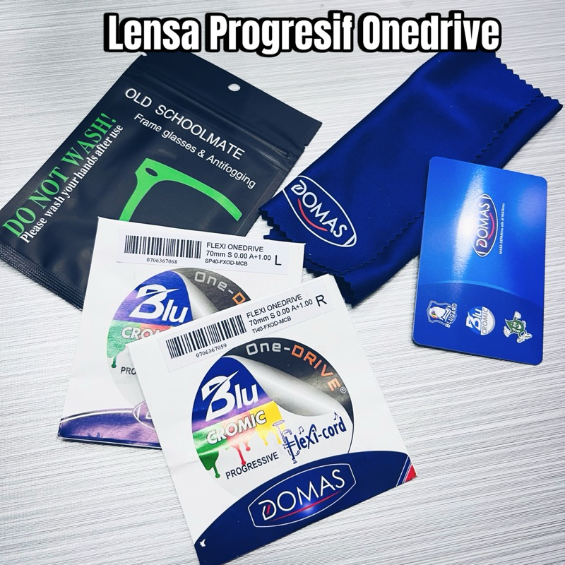 Lensa Progresif Bluecromic Onedrive Jalan dan Baca Domas