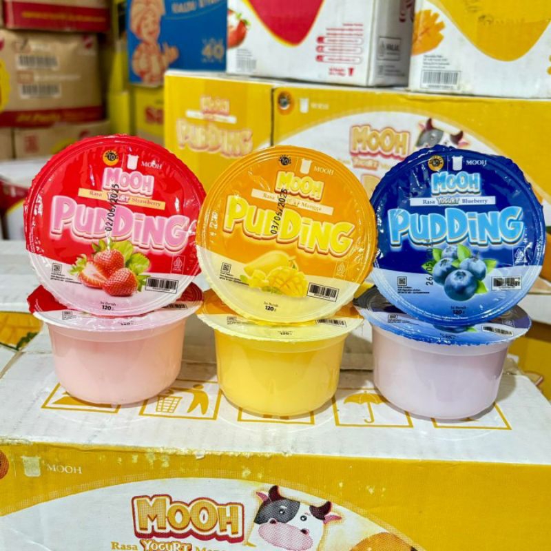 

Mooh Puding / puding instan siap makan 120 gr ( 1 dus isi 24 )
