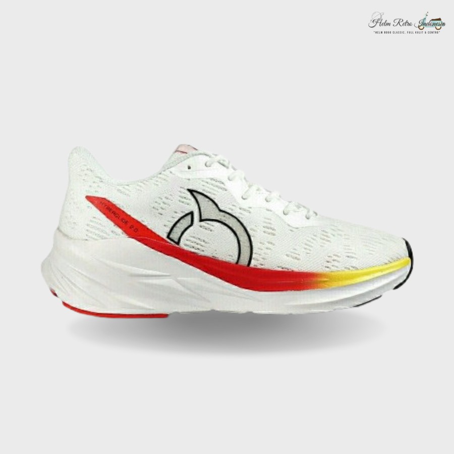 Ortuseight Sepatu Running Hyperglide 2.0 white blue sol white Wave SE Original / Sepatu Lari / Sepat