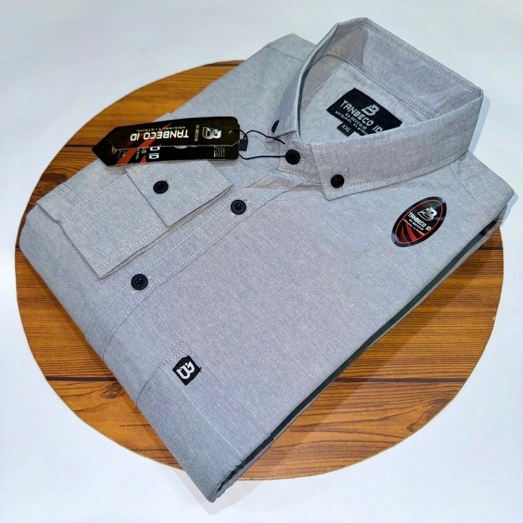 Kemeja Pria Lengan Panjang Jumbo | Outfit Santai Cowok Simple Tapi Keren 020