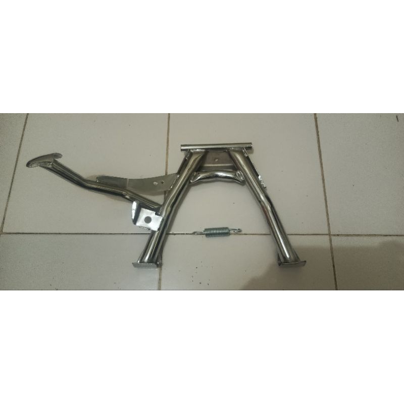 Paket Chrome Standar tengah+Standar Samping+Selahan Chrome Motor Vario 150new,Vario 150old,Vario 125