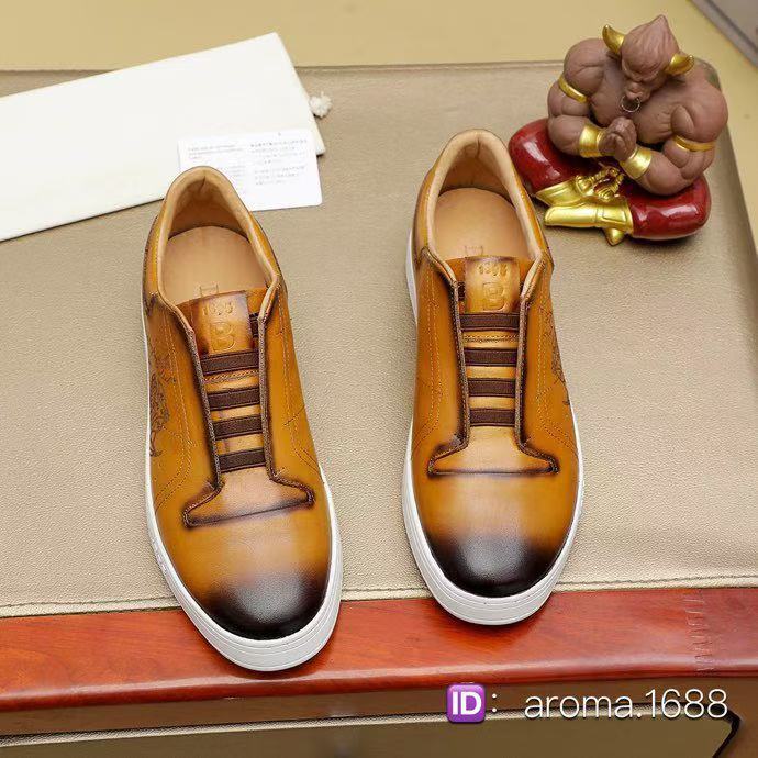 Berluti Sepatu Loafer Kulit Coklat