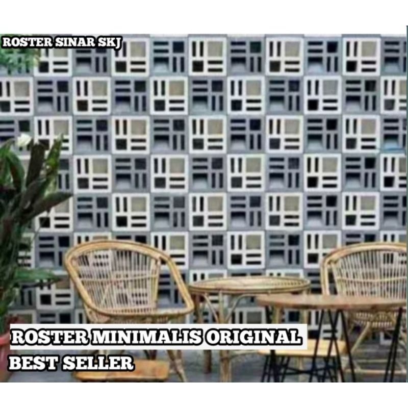 Roster beton minimalis/Roster minimalis/lubang angin/loster/Roster beton/Roster minimalis/Roster lub