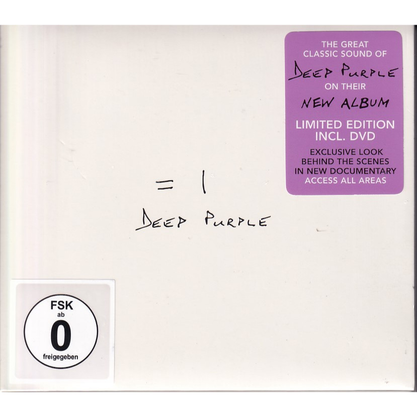 CD Deep Purple  - =1 (CD + DVD Digipak)