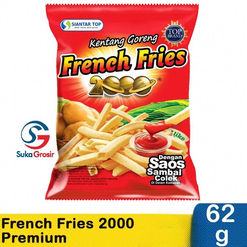 

French fries 2000 premium 62g