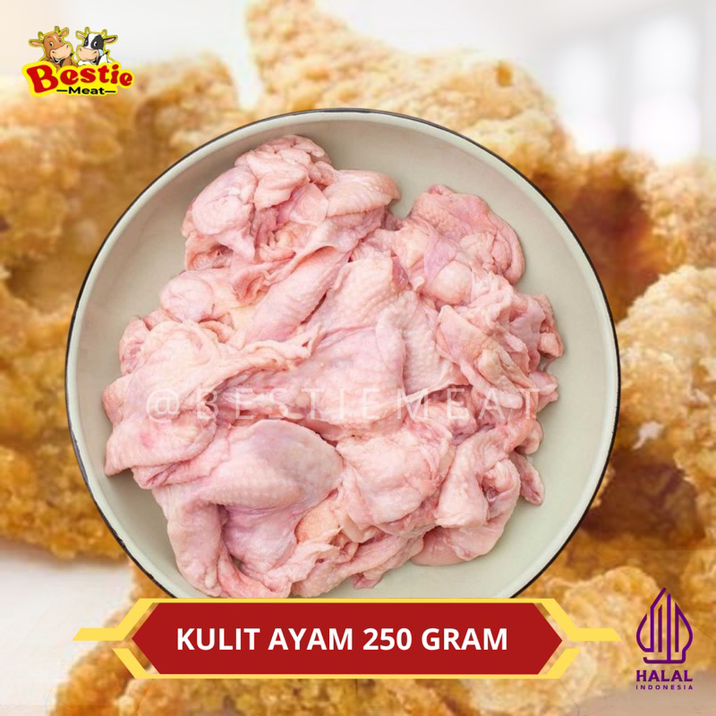 

Kulit Ayam Sudah Bersih 250g