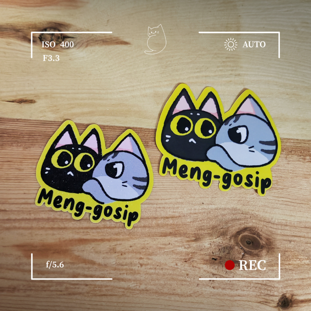 

Cat Sticker (Stiker Kucing) - Meng-gosip