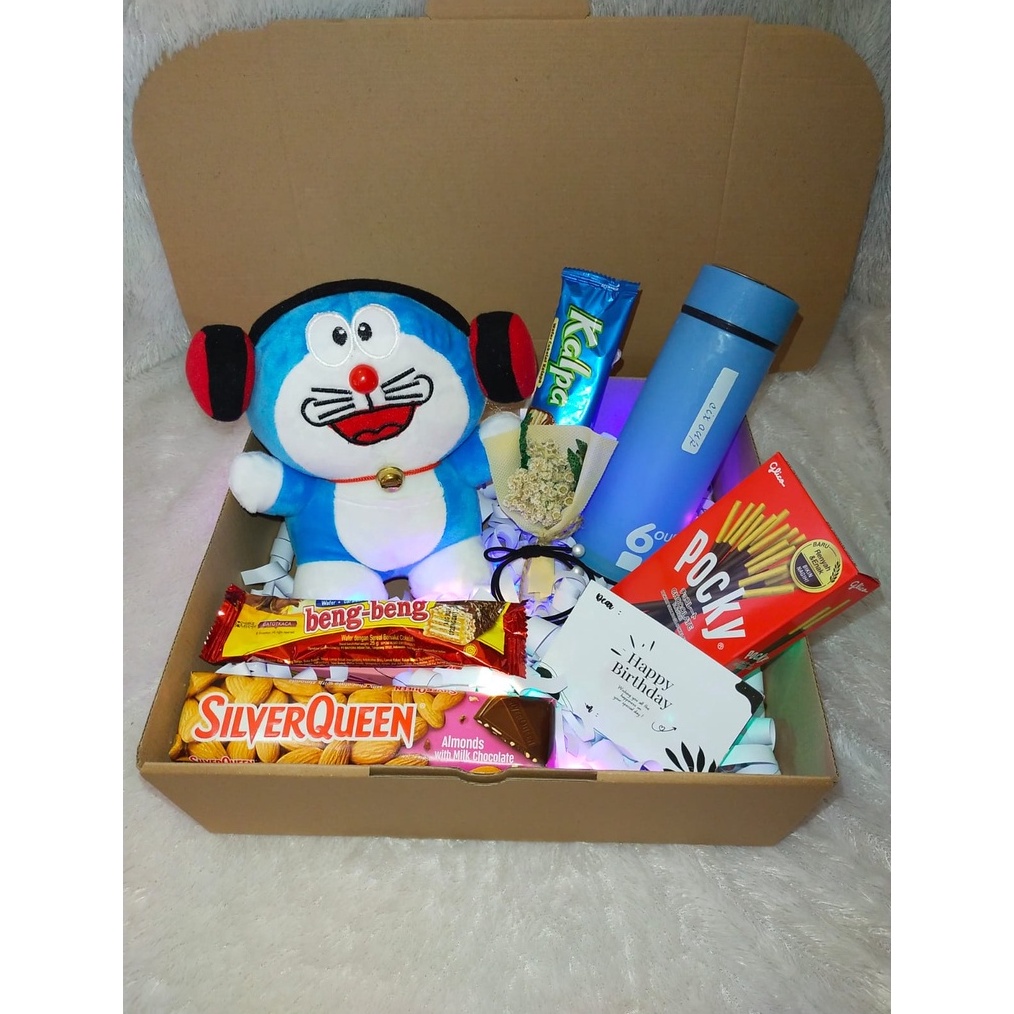 

Diskon 35 Anggota Setia Hampers Boneka Doraemon Headset Gift Box Hadiah Kado Anak Karakter Lucu