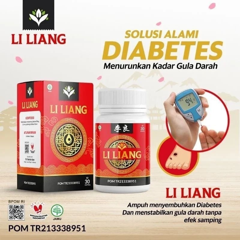 

LI LIANG ORIGINAL OBAT DIABETES AMPUH