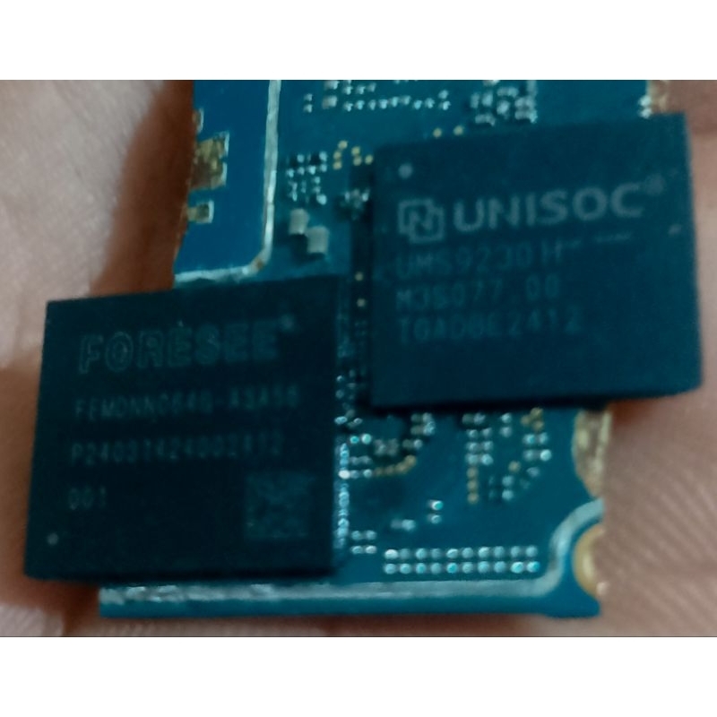 Bahan mesin congkelan realme c63 IC ram UMS9230H - FEMDNN064G