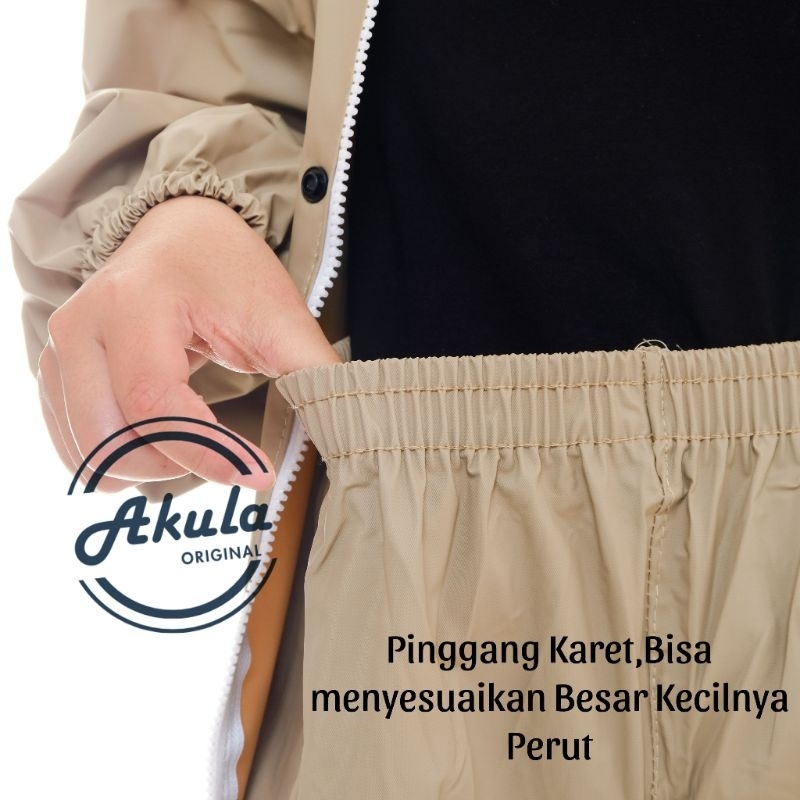 jas hujan akula Makassar