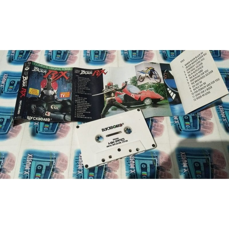 kaset pita rx black / satria baja hitam (japan version)