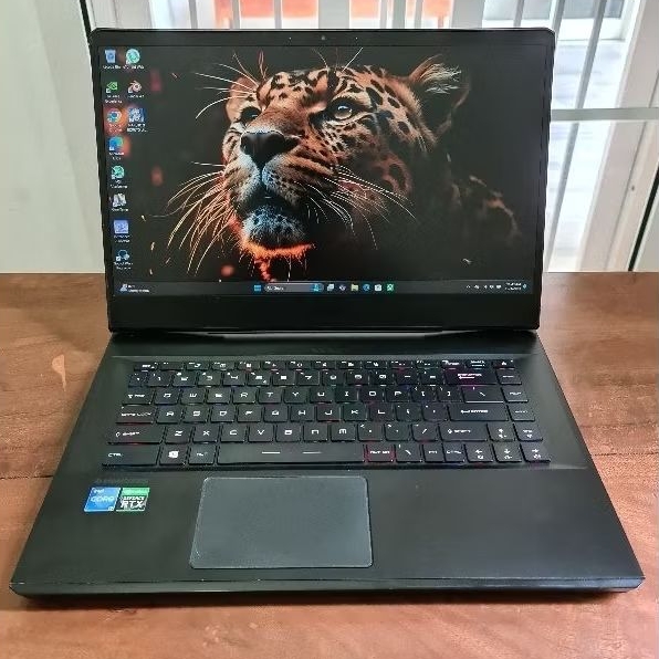 Laptop Gaming Powerfull MSI GP66 Leopard 10ue I7 10870H 16gb/1TB Nvidia RTX 3060 6gb 130 watt Mulus 