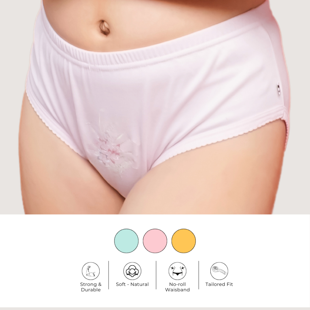 Celana Dalam Wanita Motif Brodir CD Perempuan Brodir Celana Dalam Remaja Motif Bunga Celana Dalam Ba