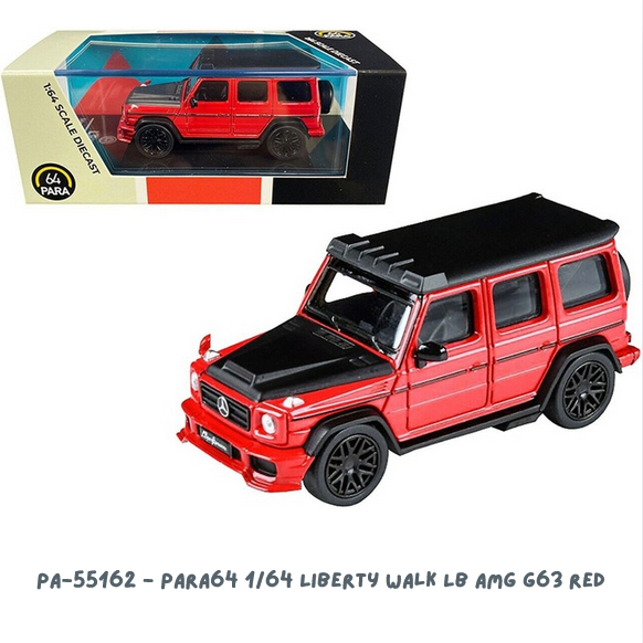 PA-55162 - Para64 1/64 Liberty Walk LB AMG G63 Red