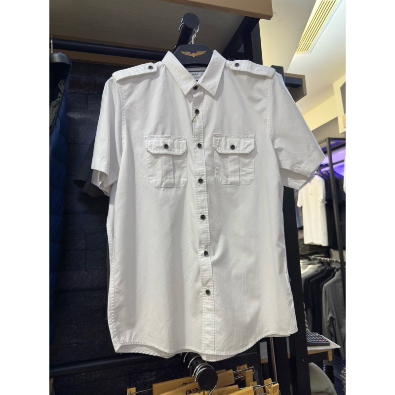EMBA CASUAL KEMEJA PUTIH SAKU 2 ORIGINAL 100%
