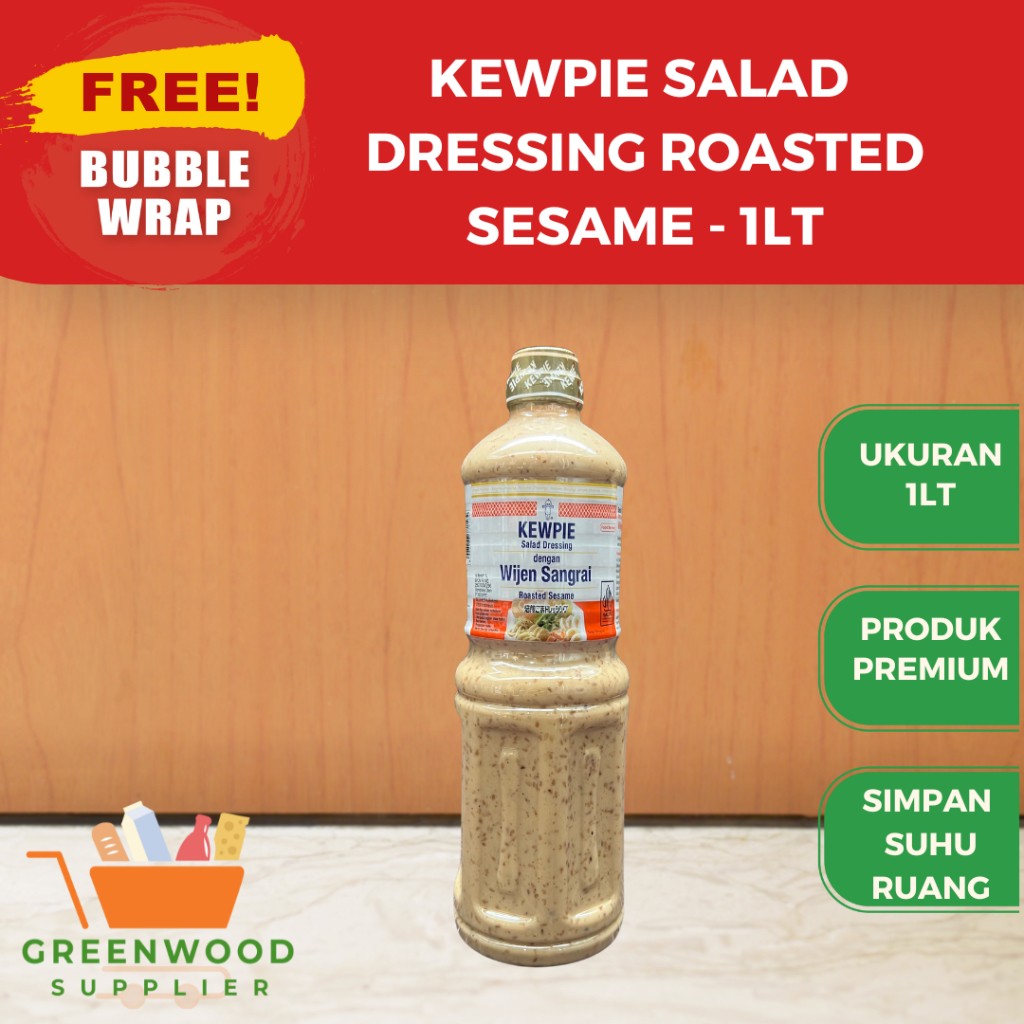 

Kewpie Salad Dressing Roasted Sesame 1 Liter