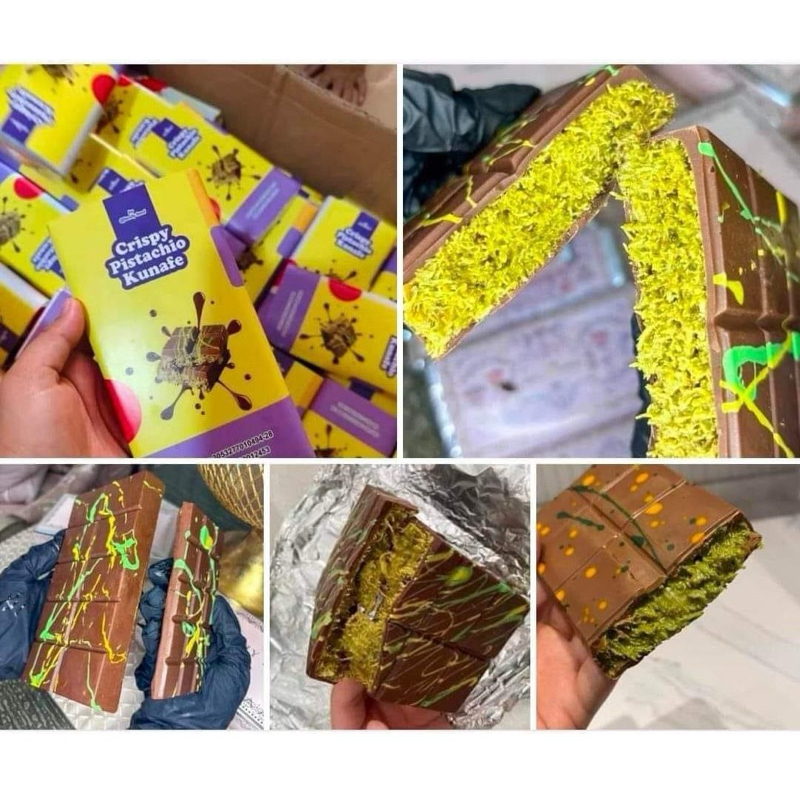 

Coklat dubai pistachio kunafa lokal