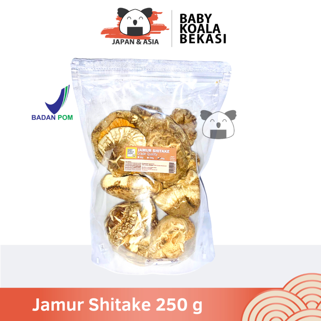 

JAMUR SHITAKE KERING Hioko Mushroom 250 g │ XiangGu Import - Bekasi