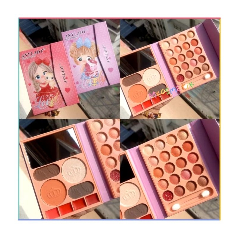 PROMOEYESHADOW PALET MAKE UP LENGKAP NO.8624FB