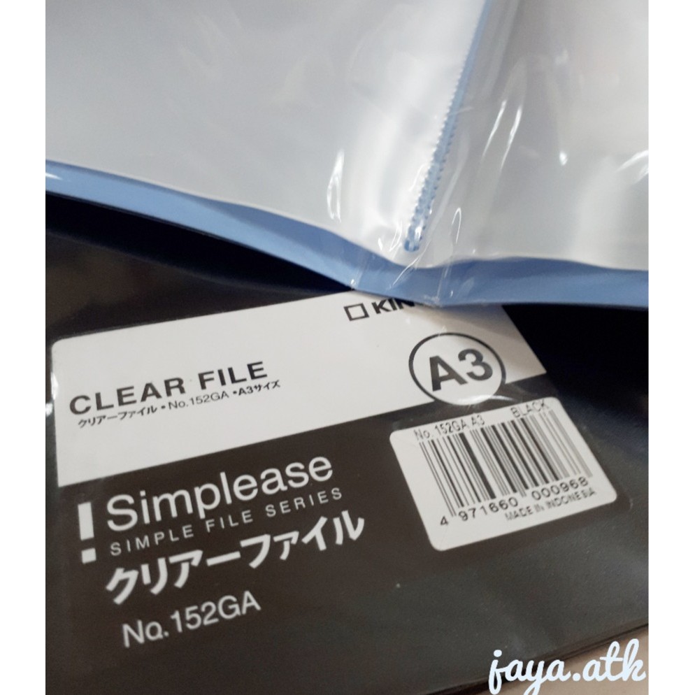 

Clear Holder A3 King Jim Isi 20 Lembar