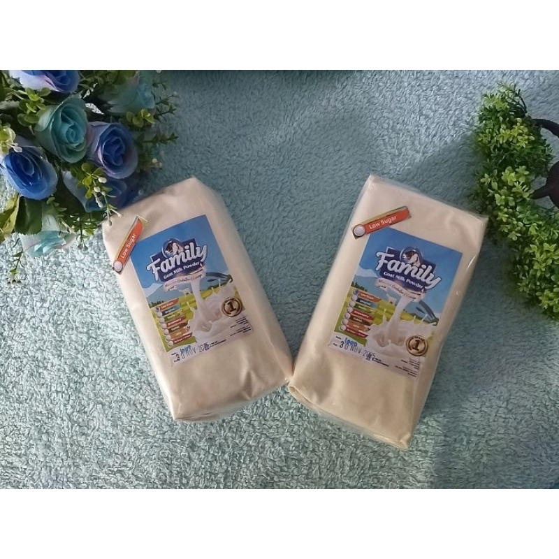 

susu kambing etawa Family Goat milk powder kualitas SUPER/Superior (LOW SUGAR) dengan Kandungan susu murni 85%