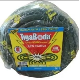 Tiga roda obat nyamuk bakar 30 pasang
