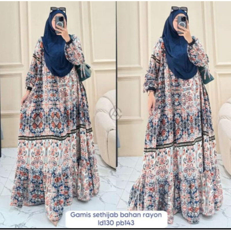 GAMIS TWILL MOTIF ETNIK LD115CM