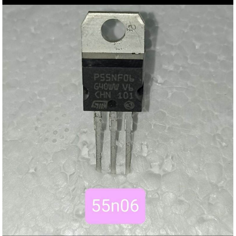 TRANSISTOR 55N06 55NF06 MOSFET 55 N 06 FQP 55NF06