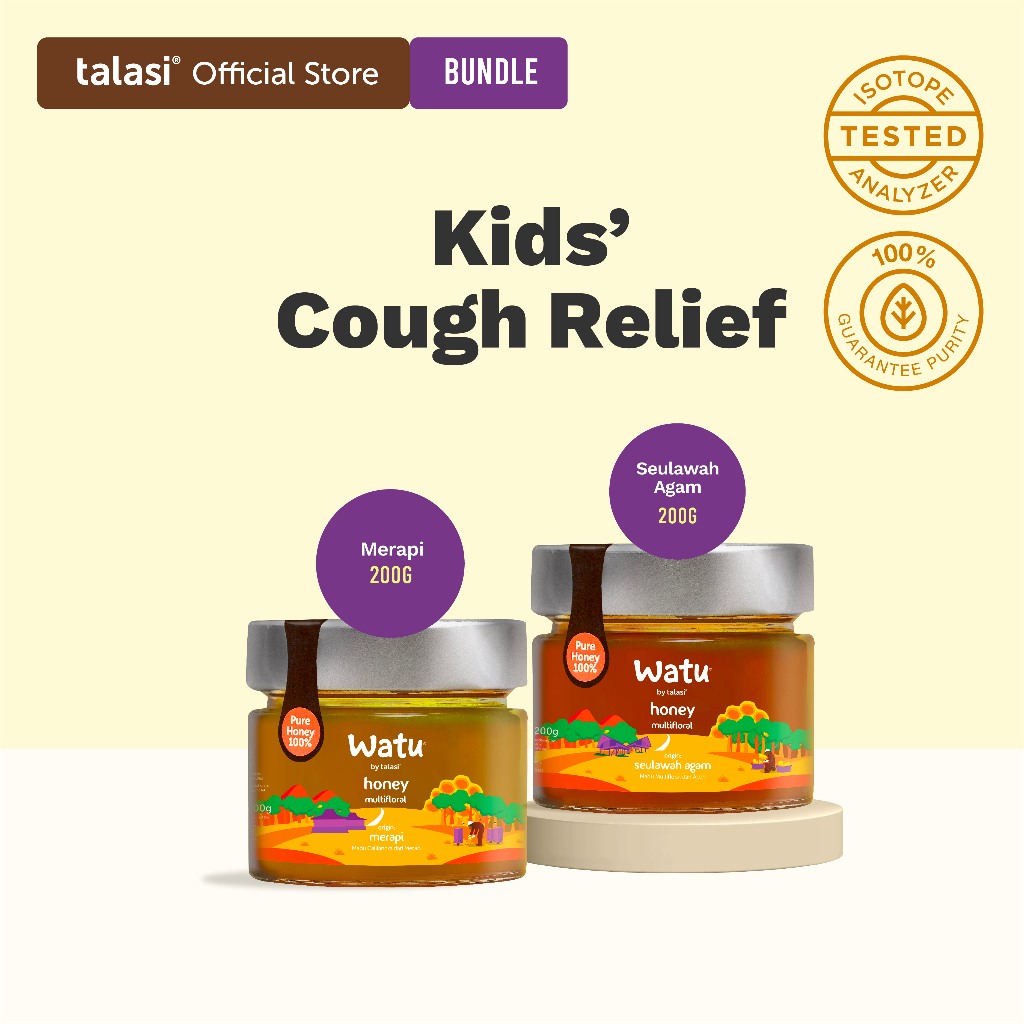 

Talasi Watu Bundle Watu Honey - Kids' Cough Relief