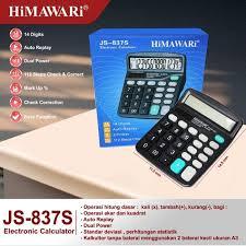 

Kalkulator Himawari JS-837S Electronic Calculator JS837S 14 Digits