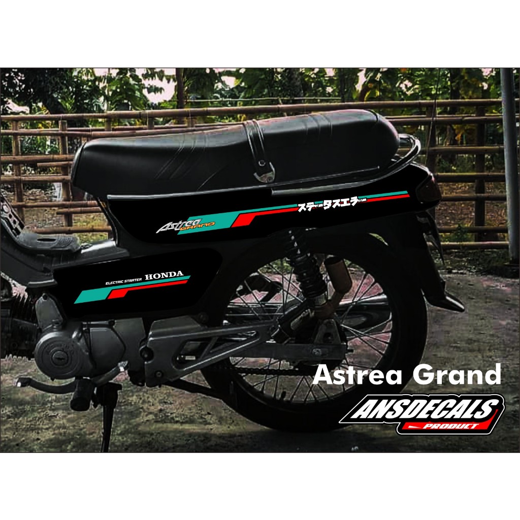 STRIPING STIKER LIS VARIASI HONDA ASTREA GRAND BULUS STIKER ASTREA GRAND