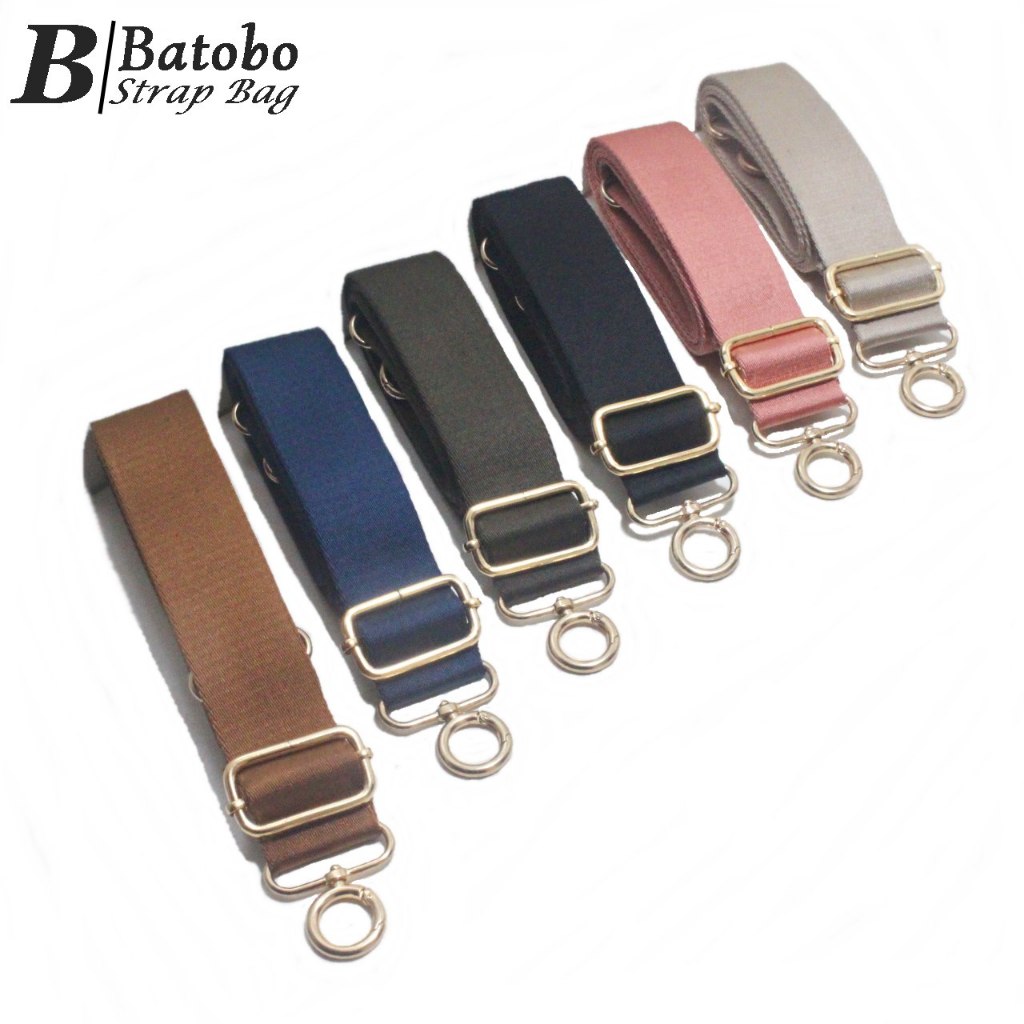 Long Strap Polos B001774 Tali Tas Katun Tebal Tali Tas