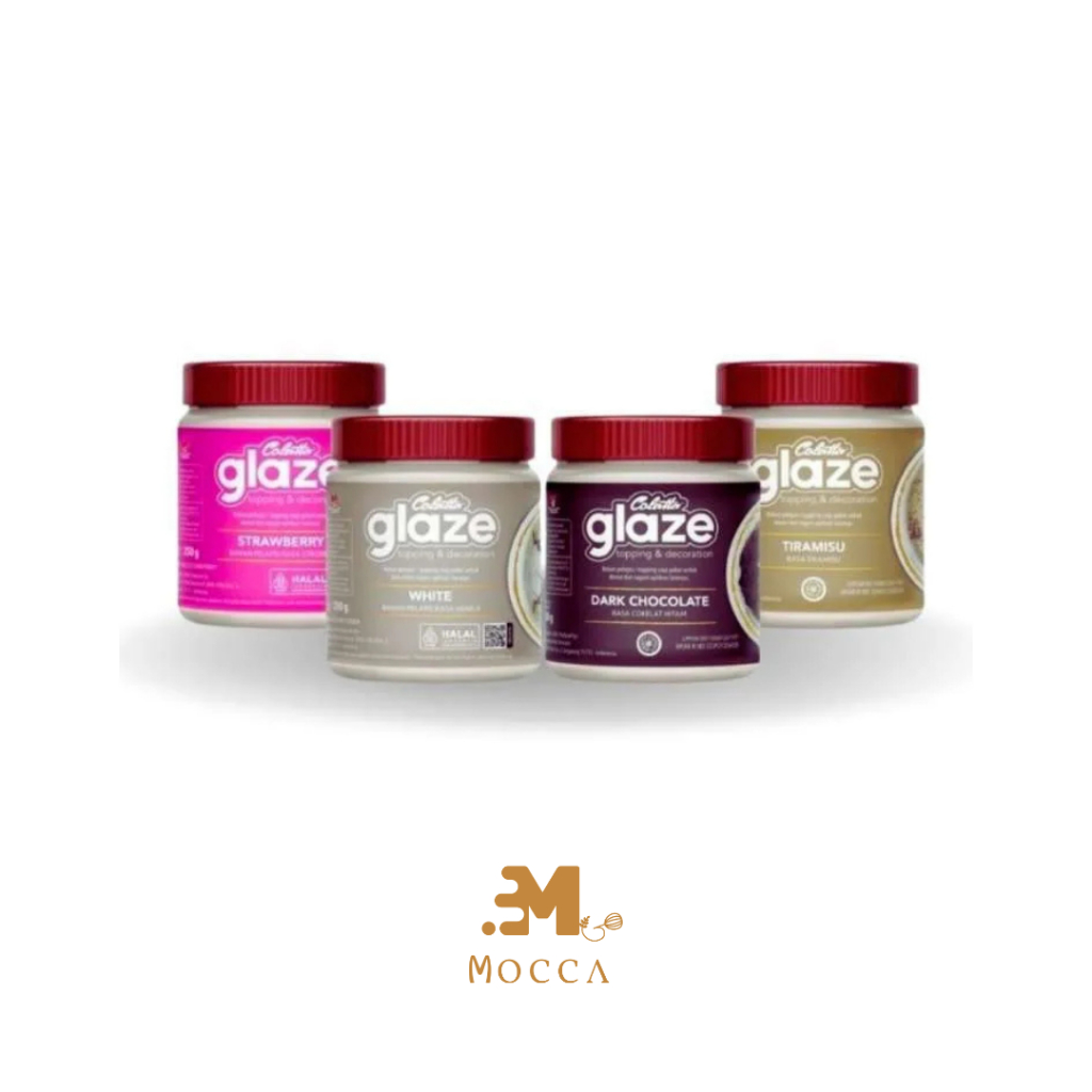 

COLATTA GLAZE 250GR (WHITE, TIRAMISU, DARK CHOCOLATE, STRAWBERRY)