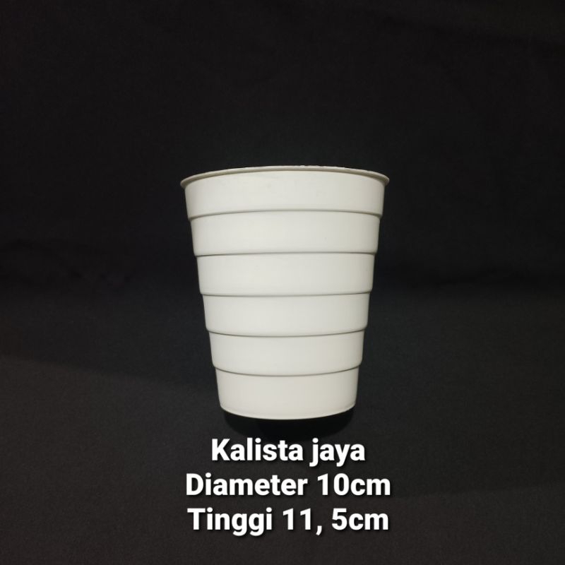 POT TANAMAN BUNGA POT PLASTIK GUCI 505 POT TAWON DIAMETER 11CM