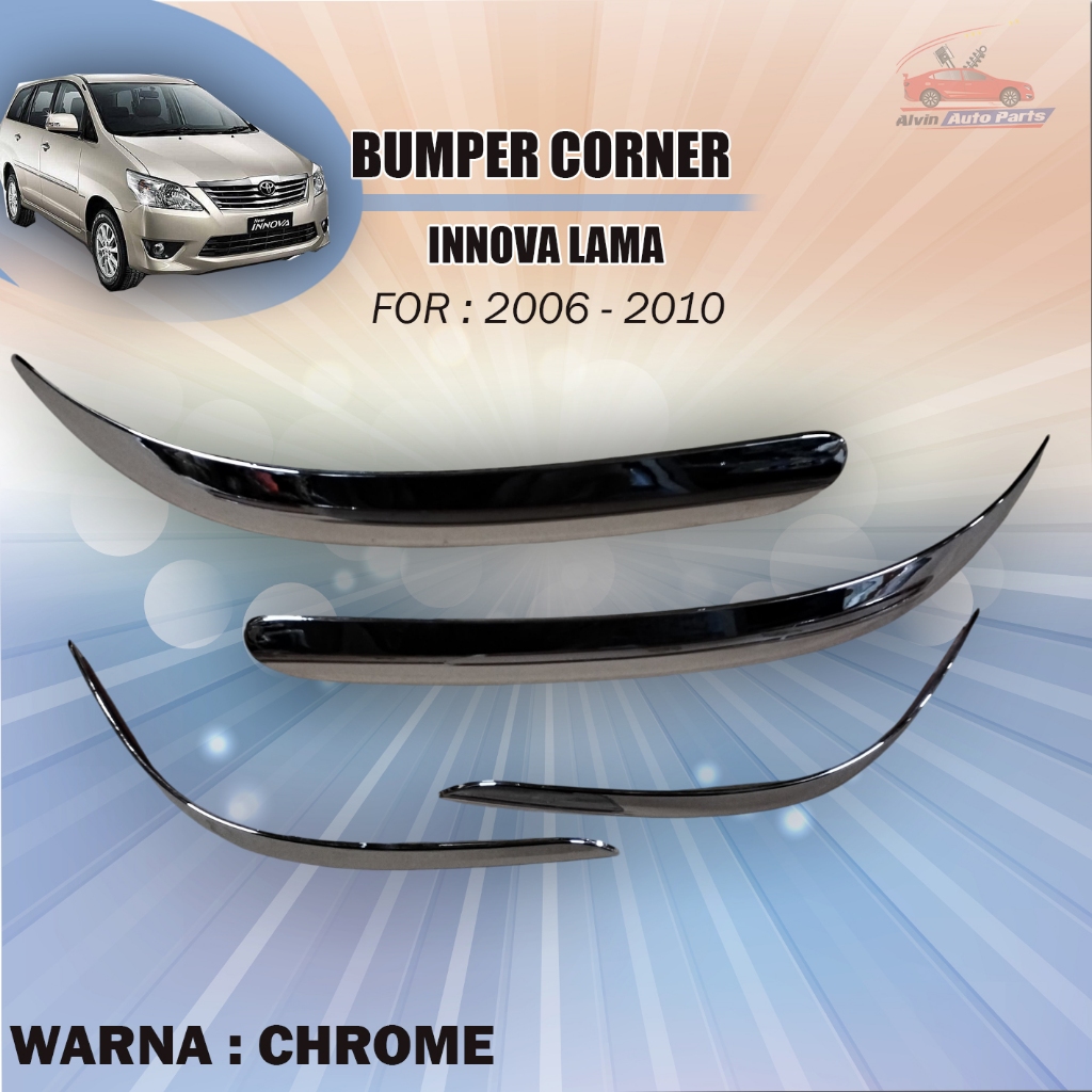 BUMPER CORNER GUARD INNOVA LAMA 2005 - 2009