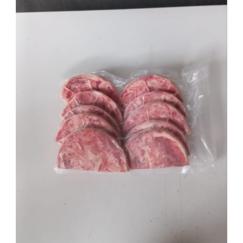 

Wagyu Meltiq Mess (Steak) 1 Kg isi 10 pcs