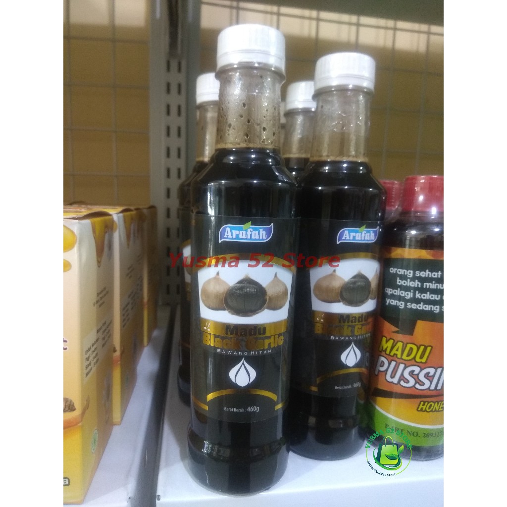 

Madu Black Garlic Arafah Madu Bawang Putih Arafah 460Gr