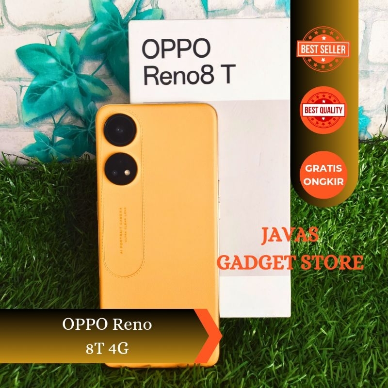 oppo reno 8t 4G Ram 8GB Internal 256GB HP Second Seken Bekas Fullset [murah] hp murah