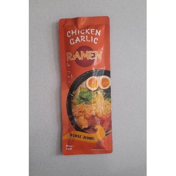 

Chiken Garlic Ramen | Porsi Jumbo 80 gr