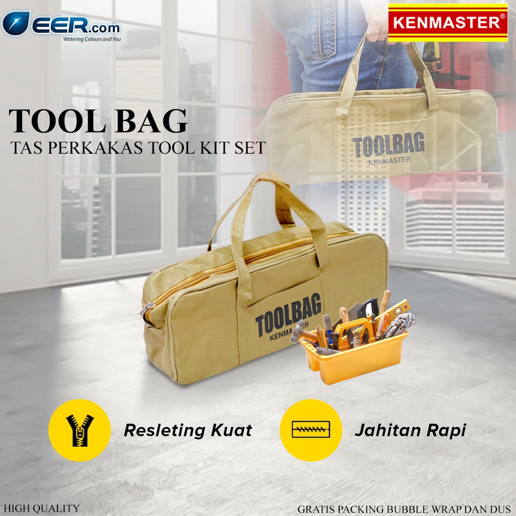 Kenmaster Tas Tempat Perkakas /Tool Bag KENMASTER Tool Kit Set