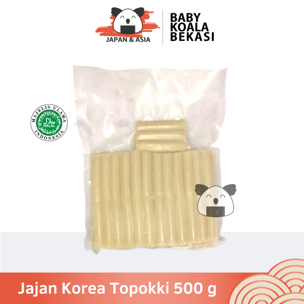 

JAJAN KOREA Topokki 500 g Halal | Tteokbokki / Rice Cake. - Bekasi