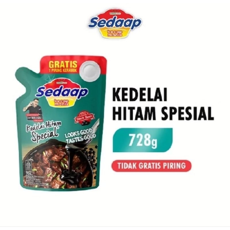 

Kecap Sedap Spesial Kedelai Hitam 720gr/520ml