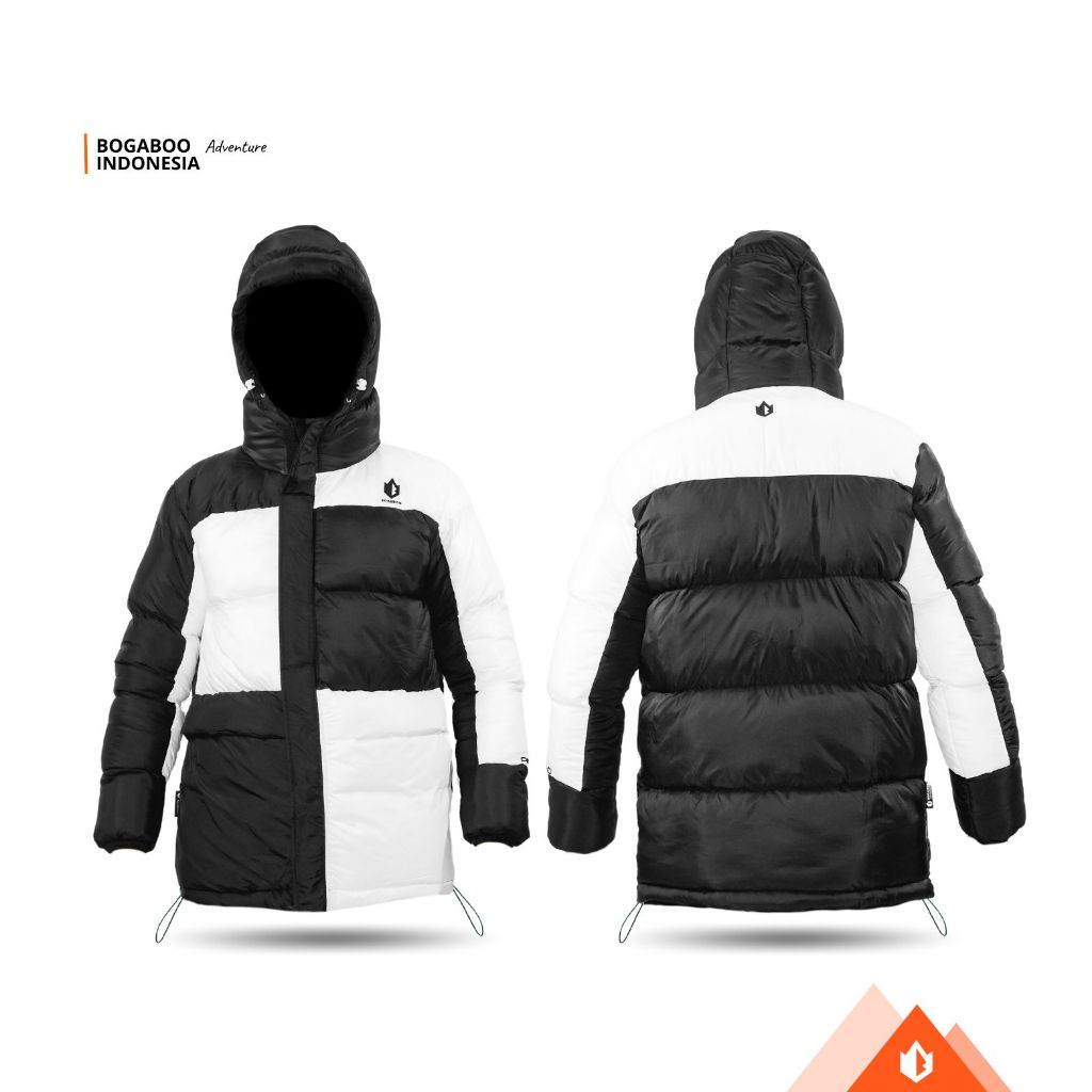 Bogaboo ARLO  Jaket Tebal Winter  Synthetic down FP 600 Pria Wanita - Jaket PUFFER  Gunung Hiking - 